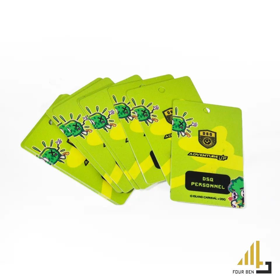 UV-printed PVC cards